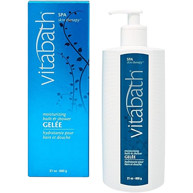 Vitabath Spa Skin Therapy Bath & Shower Gelee Moisturizing Body Cleanser Floral & Sandalwood - Cruelty-Free - Paraben-Free - 21 oz - Image 1